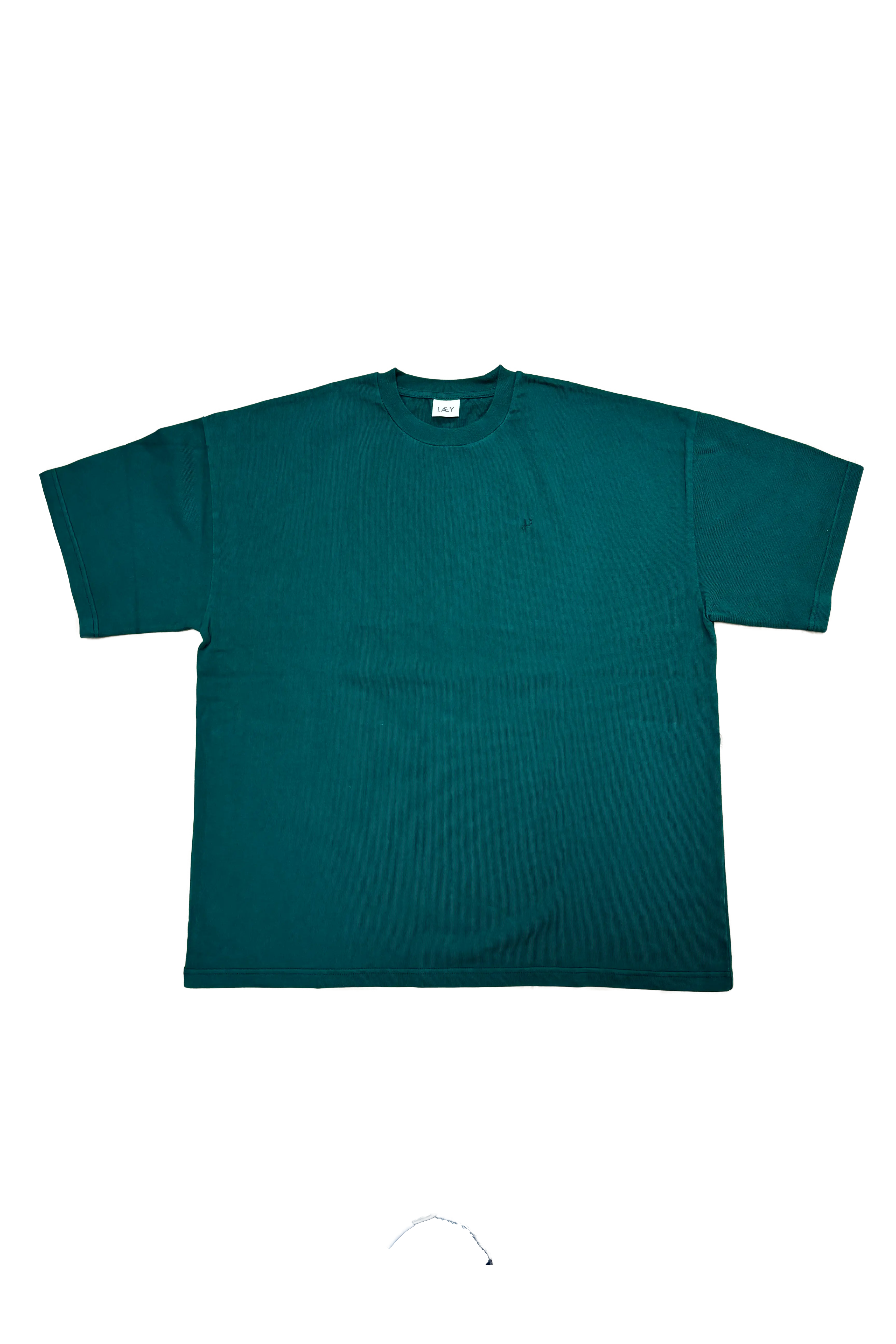 heavyweight tshirt grün front
